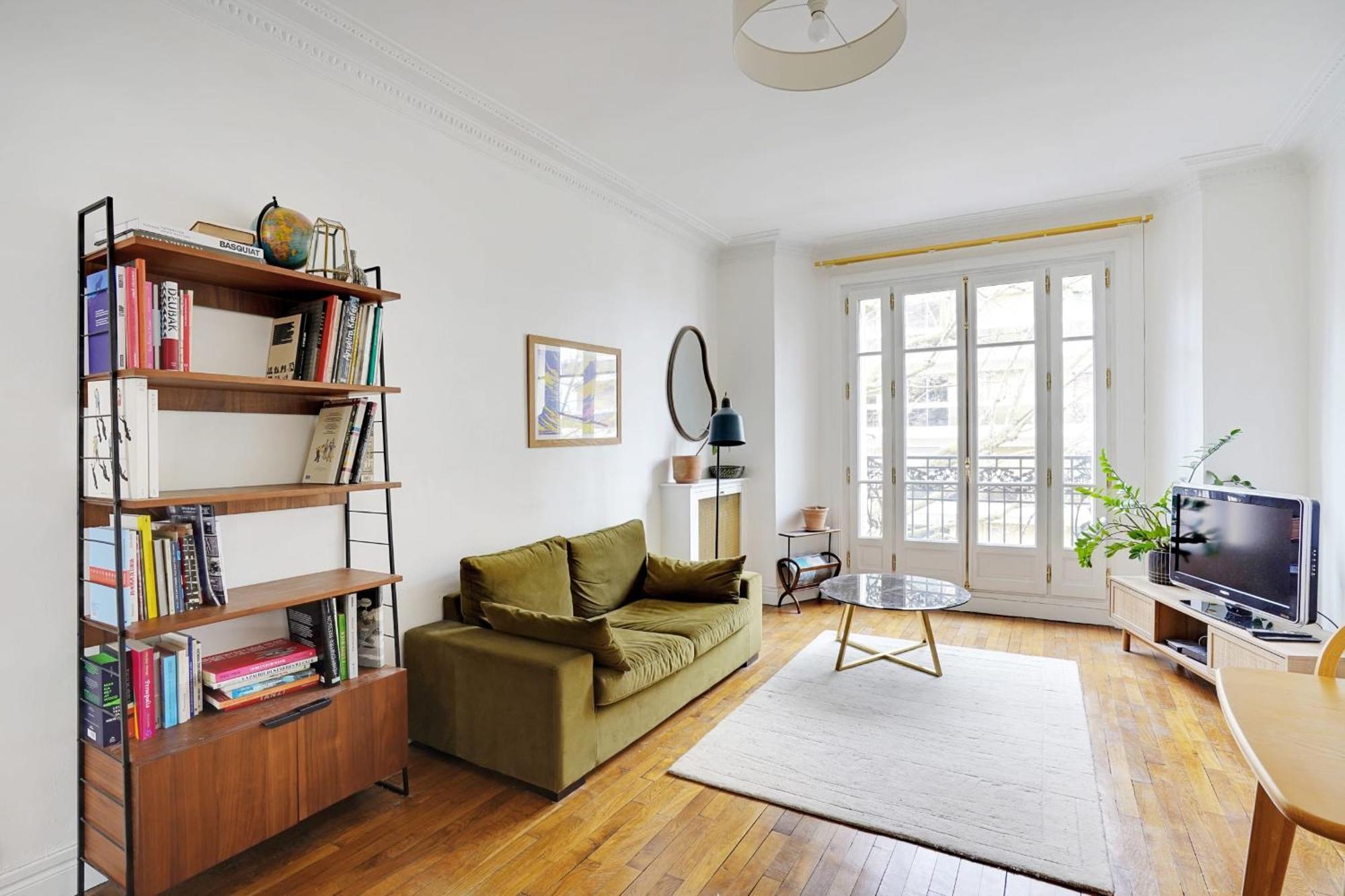 Apartment Buttes Chaumont Charming For 4 People